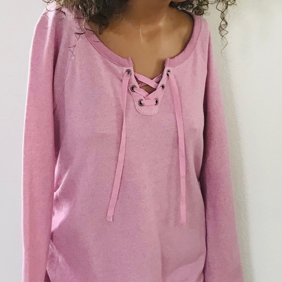 LAST ONE! ISABEL MATERNITY NWT Lace-Up TUNIC TOP / MINI DRESS S - Picture 4 of 16